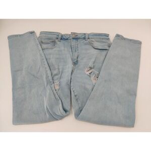 Wax‎ Jean Collection Light Wash Distressed Denim Jeans - Size 14
